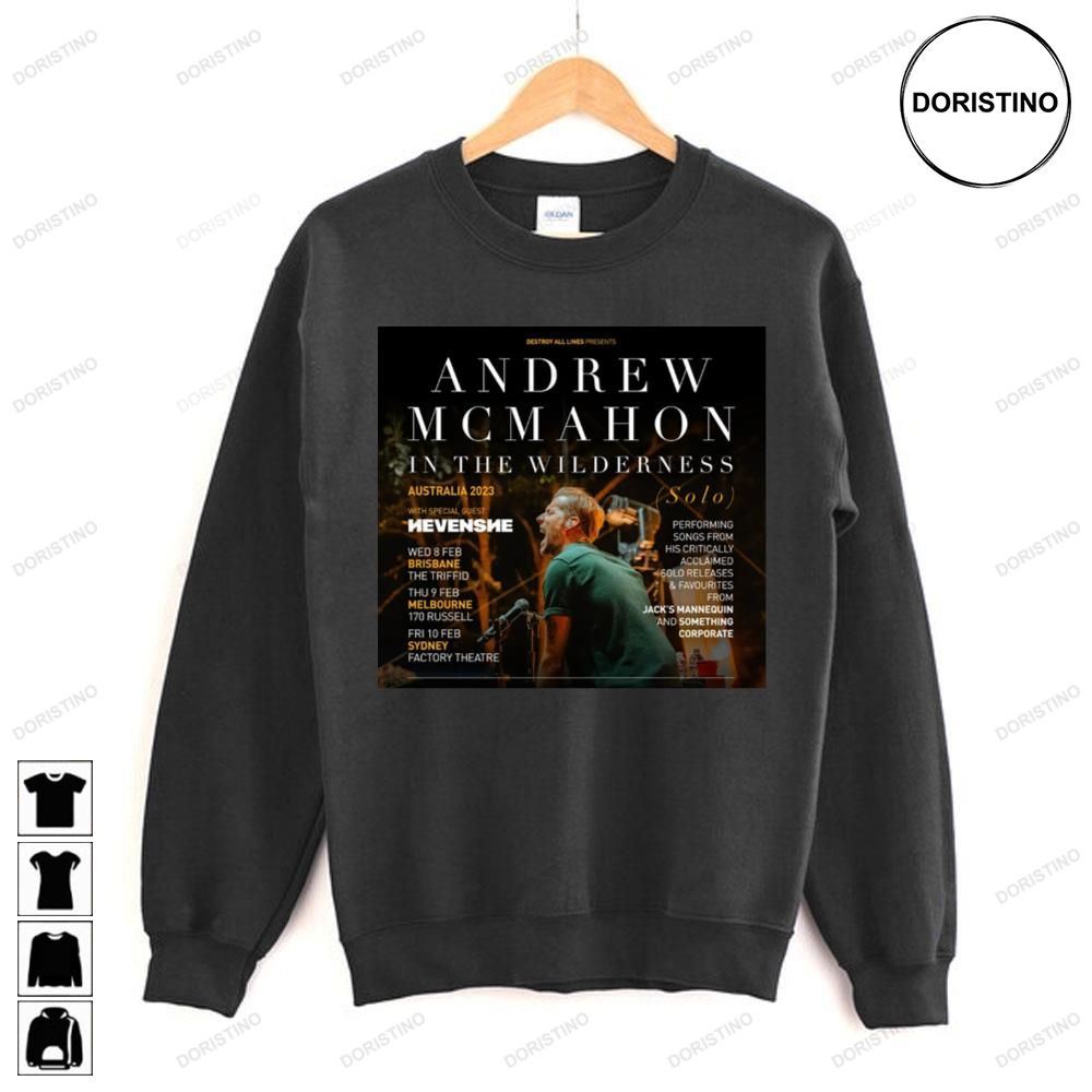 andrew mcmahon tour merch